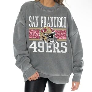 NWT San Francisco 49ers Gameday Couture Crewneck